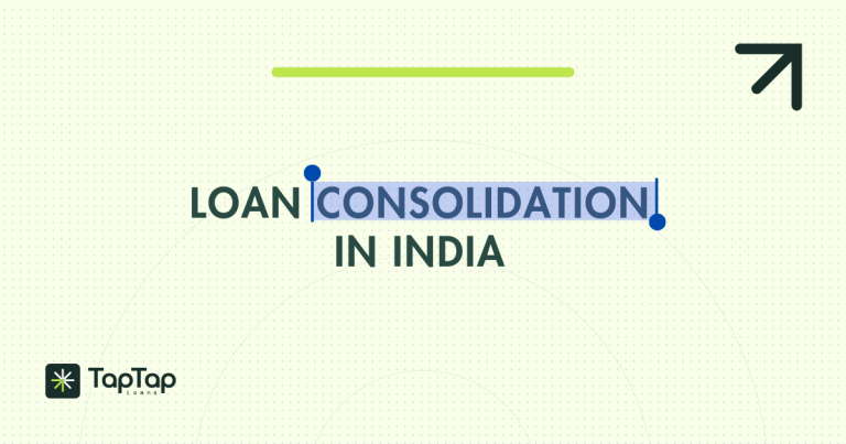 loan consolidation in India example showing multiple EMIs combined into one payment