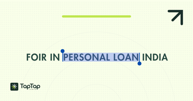 FOIR in personal loan India formula calculation and bank approval limits explained