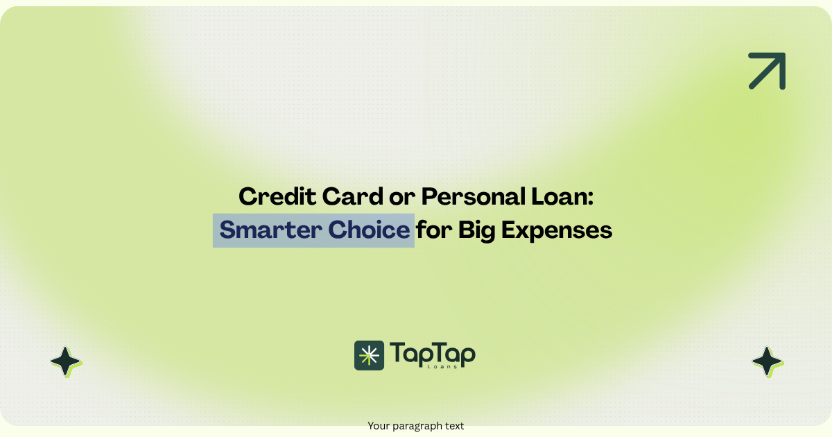Personal Loan vs. Credit Card in India: Which Is Actually Cheaper for Large Expenses?