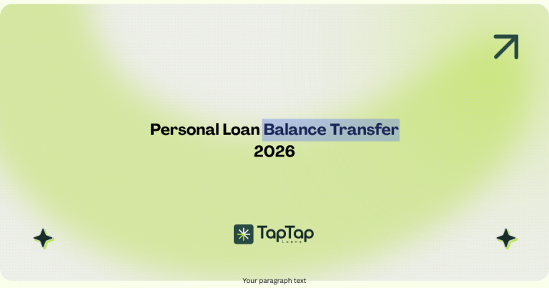 Personal loan balance transfer savings calculation in India