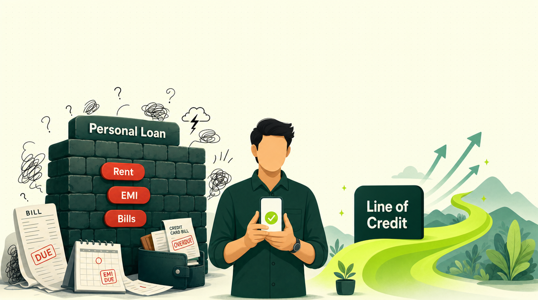 Personal Loan vs Personal Line of Credit in India: Key Differences Explained