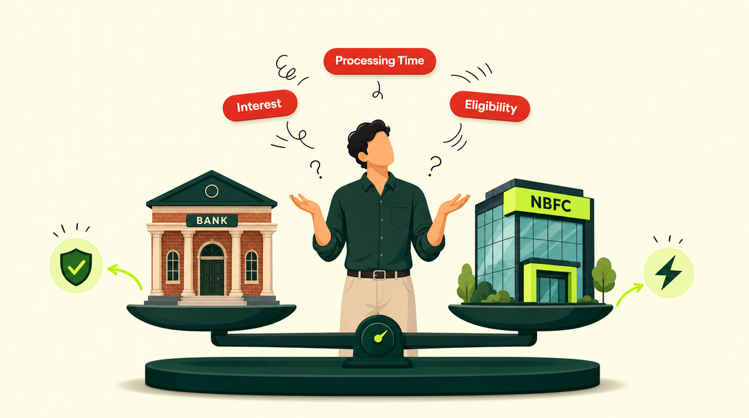 Bank vs NBFC for Personal Loan in India: Which is Better in 2026? (Real Comparison)