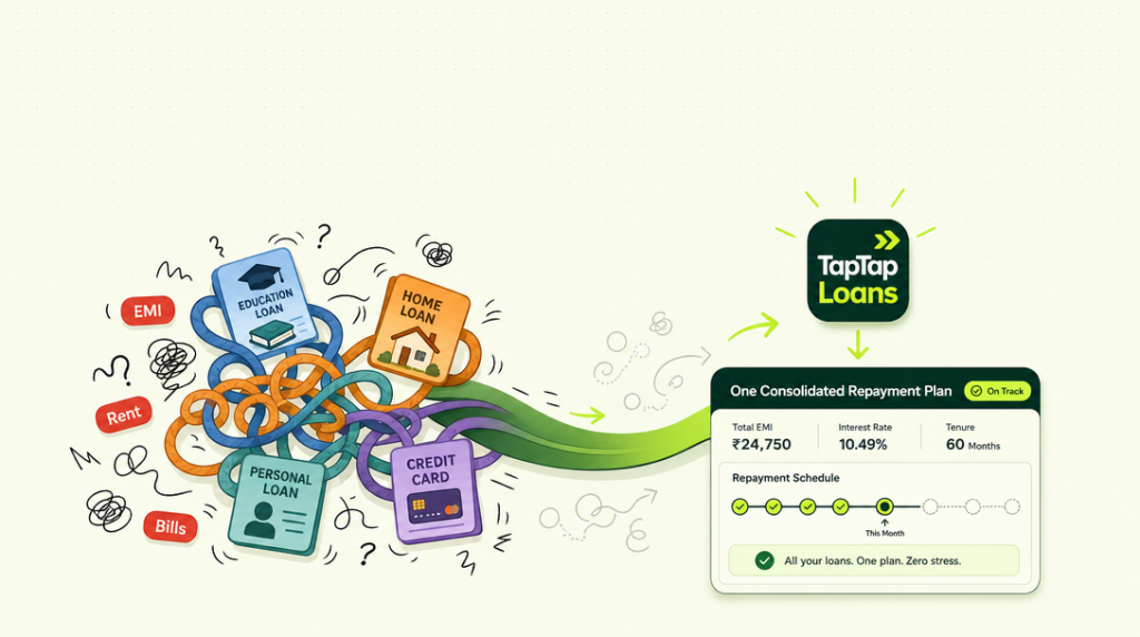 Loan Consolidation App India: How to Use TapTap Loans to Consolidate Debt