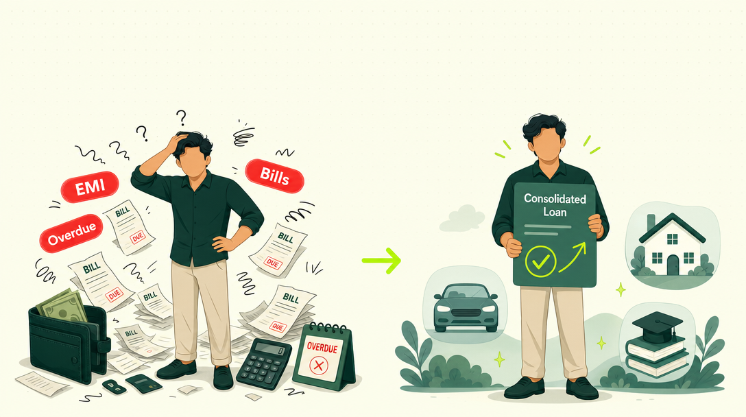 Loan Consolidation vs Debt Settlement: Which One Actually Helps Indian Borrowers?