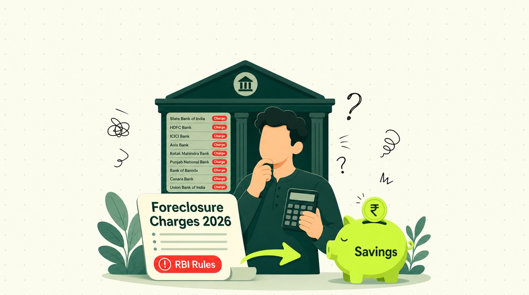 Personal Loan Foreclosure Charges in India 2026: Bank-Wise List, RBI Rules & When It Saves You Money