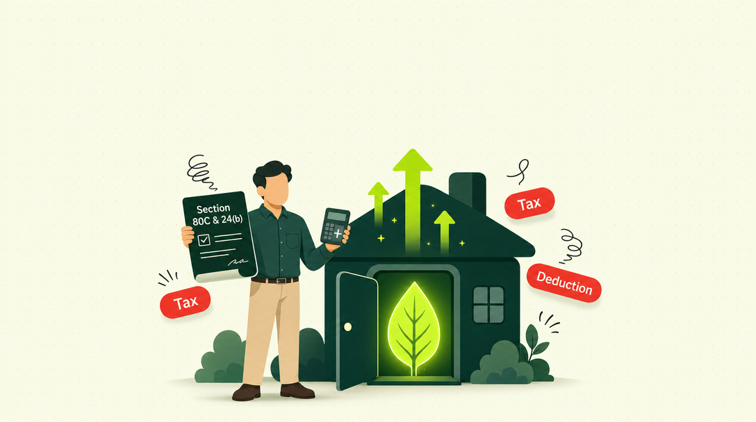 Home Loan Tax Benefits in India: Section 80C & 24(b) Explained