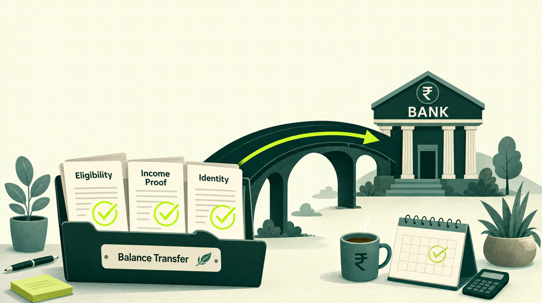 Personal Loan Balance Transfer Eligibility & Documents Required (2026)