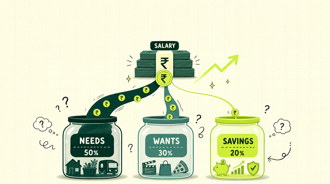 The 50-30-20 Budget Rule: How to Manage Your Salary in India