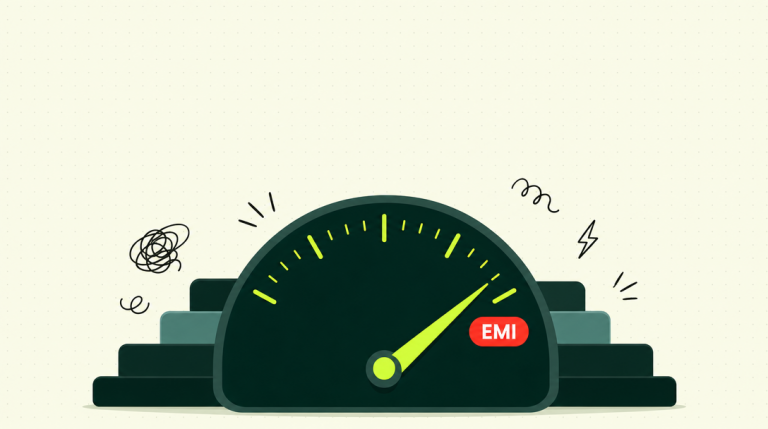 EMI score vs CIBIL score comparison for loan affordability
