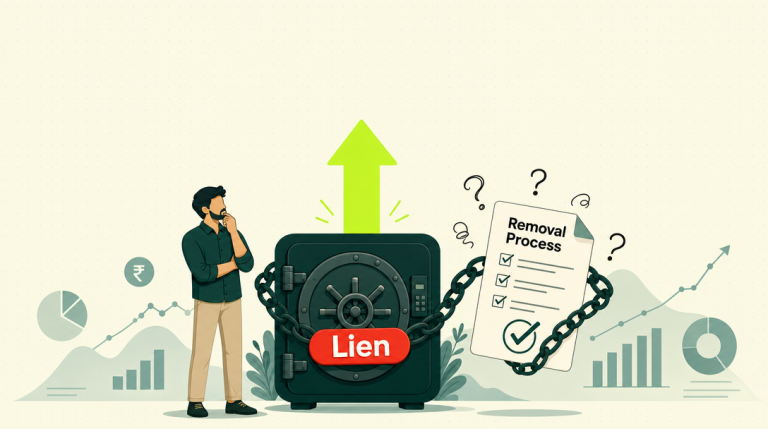 Lien amount in bank account explained