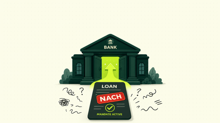 NACH mandate automatic EMI payment from bank account
