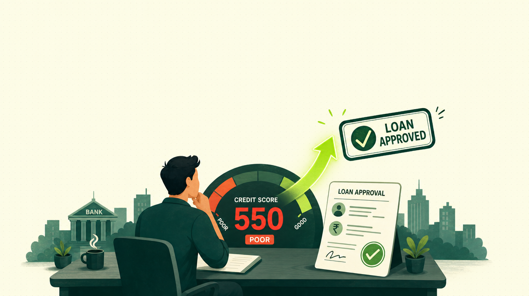 Can You Get a Personal Loan With a 550 Credit Score?
