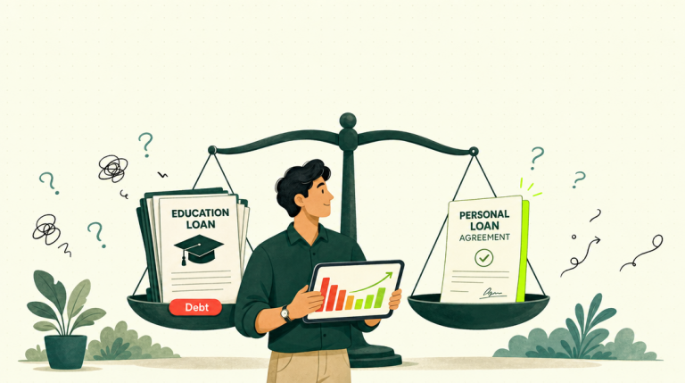 Personal loan to pay off education loan comparison