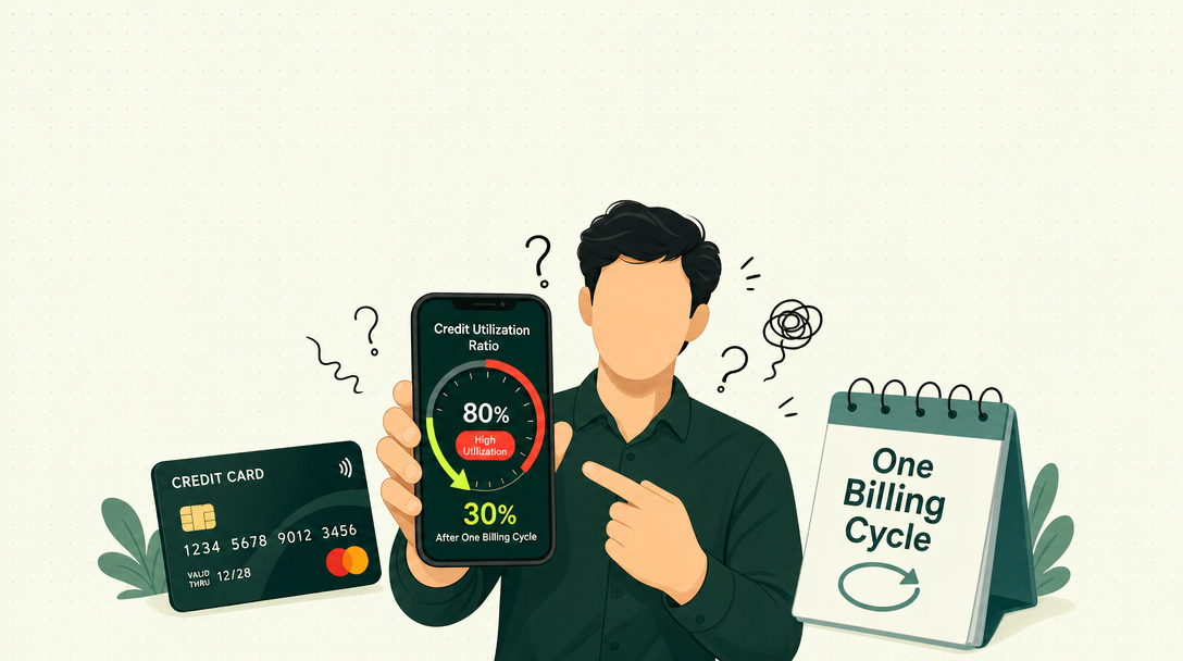 Credit Utilization Ratio: The CIBIL Factor You Can Fix in One Billing Cycle