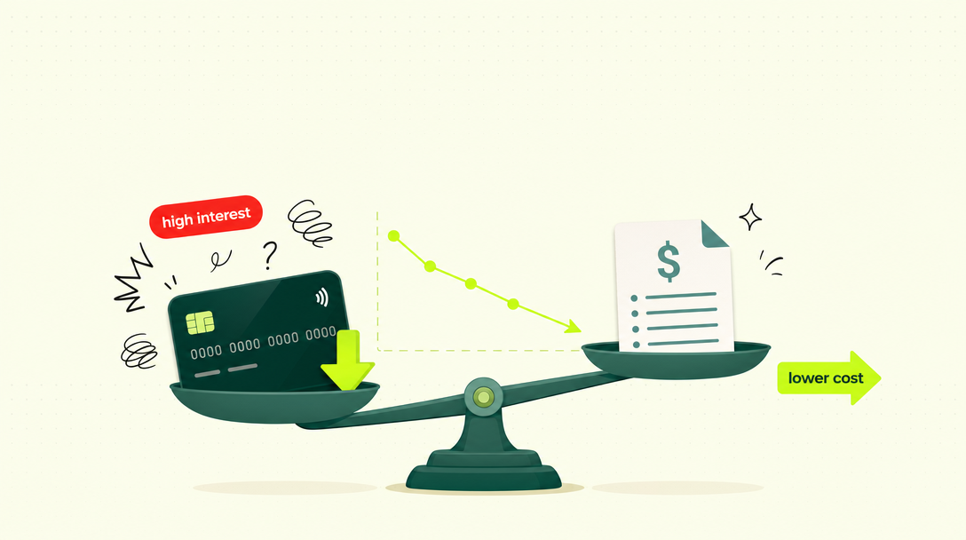 Loan on a Credit Card vs Personal Loan: Which Is Cheaper in 2026?