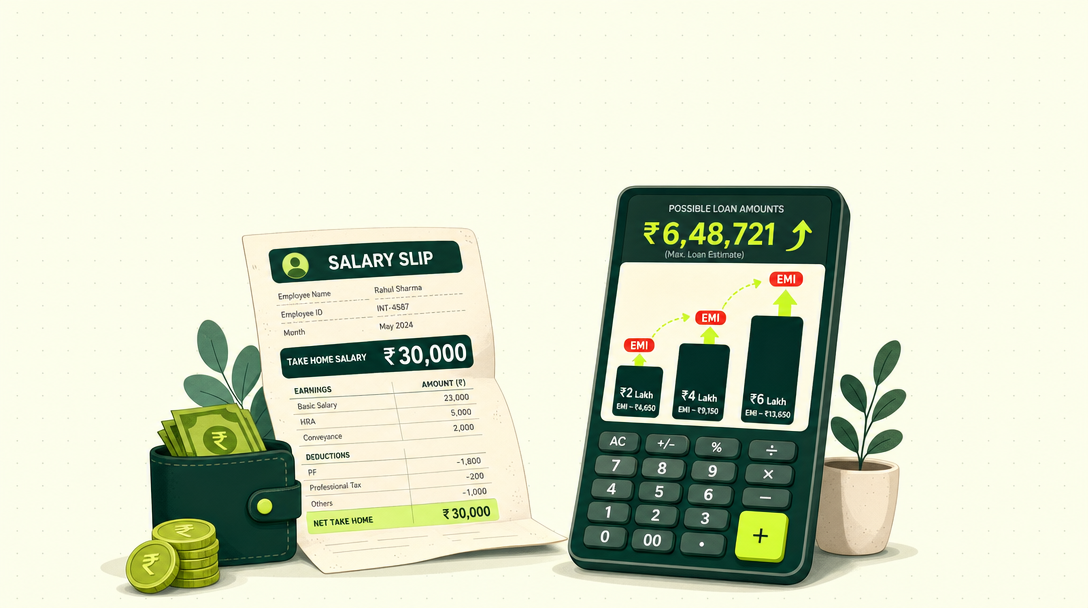 Personal Loan on ₹30,000 Salary: How Much You Can Get and at What EMI