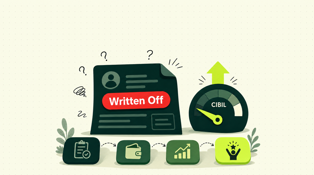 Written Off in CIBIL: What It Means and How to Fix It