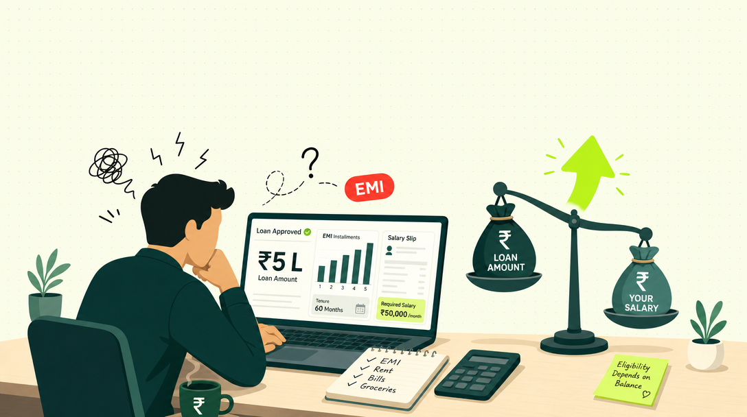 ₹5 Lakh Personal Loan: EMI, Eligibility, and the Salary You Need